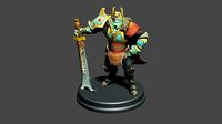 Wrath King Printable from Dota2 3D model