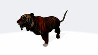 Tiger rigged
