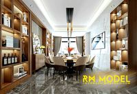 MAX-I-22-06-0288 Contemporary apartment house interior design