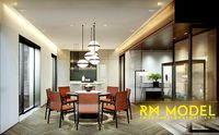 MAX-I-22-06-0299 Contemporary apartment house interior design