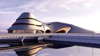 Futuristic building 46