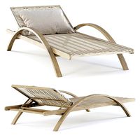 Isabel rattan sunbed IS10 by Bpoint Design