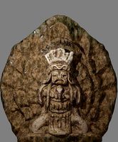 ancient mayan statue