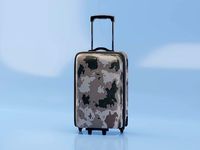 Travel Luggage Bag 3D Modeling and Texturing