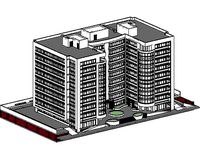 8 levels building
