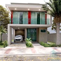 Modelo 3d house moderna