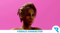 Realistic Female Character - Nicky