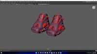 3D Concept shoe Modeling and Print ready file