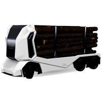 Einride Electric Autonomous Logging Truck Rigged