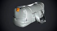 Duffel sports travel bag