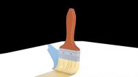 Paint Brush with Dynamic Animations - Buy on CGTrader