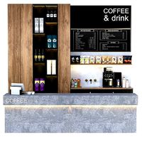 Coffee dot in minimalist style