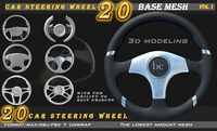 20 car steering wheel