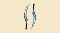 low poly King sword