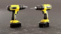 Screwdriver Drill and Drill