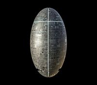 Space Station oval sphere Spaceship Borg