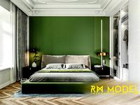 MAX-I-22-06-0176 Contemporary apartment bedroom interior design