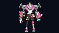 Male x-borg character