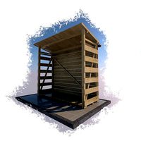 little wood house 3d