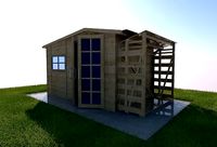 bower garden house 3d model sketchup and many other