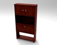 Wood Cabinet 3d Model AR VR