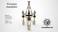 Victorian living room chandelier