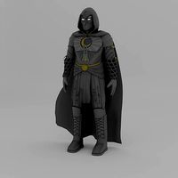 Moon Knight 3D Model