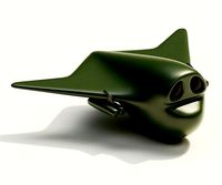 Cartoon Bomber Airplane