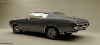 Chevrolet chevelle ss 1970 3D Model