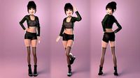 Cartoon Girl Rigged