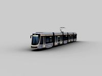 Low Poly Tram 18