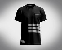 T-shirt Black Run Love