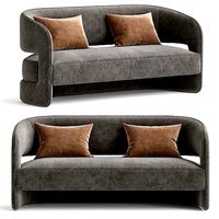 Ambra sofa Rugiano Italia 3d model