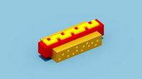 Voxel Hotdog