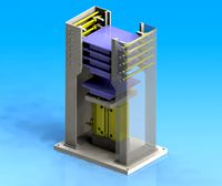 cylinder stacking mechanism stacking