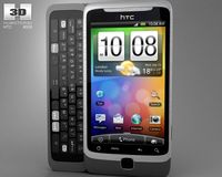 HTC DesireZ 3D Model