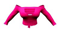 Off Shoulder Top With Cutouts
