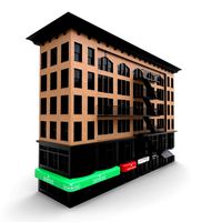 nyc building 2- pbr low-poly