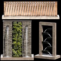 Waterfall fountains cascade 12