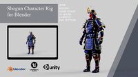 Shogun Character Rig For Blender