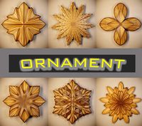 Ornament 3D Model-vol5