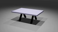 Low Poly Simple Table