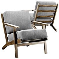 Contemporary accent chair Metro Collection