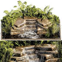 Waterfall fountains cascade 11