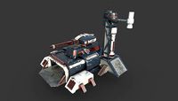 Sci-fi Turret Gun