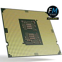 CPU microchip