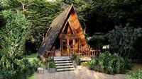A - Frame tiny house