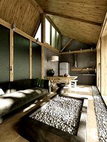 MAX-I-22-06-0057 Modern Japanese Wabi-Sabi Living Dining