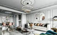 MAX-I-22-06-0063 Modern European style living dining room