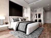 MAX-I-22-06-0046 Light French European style modern Bedroom